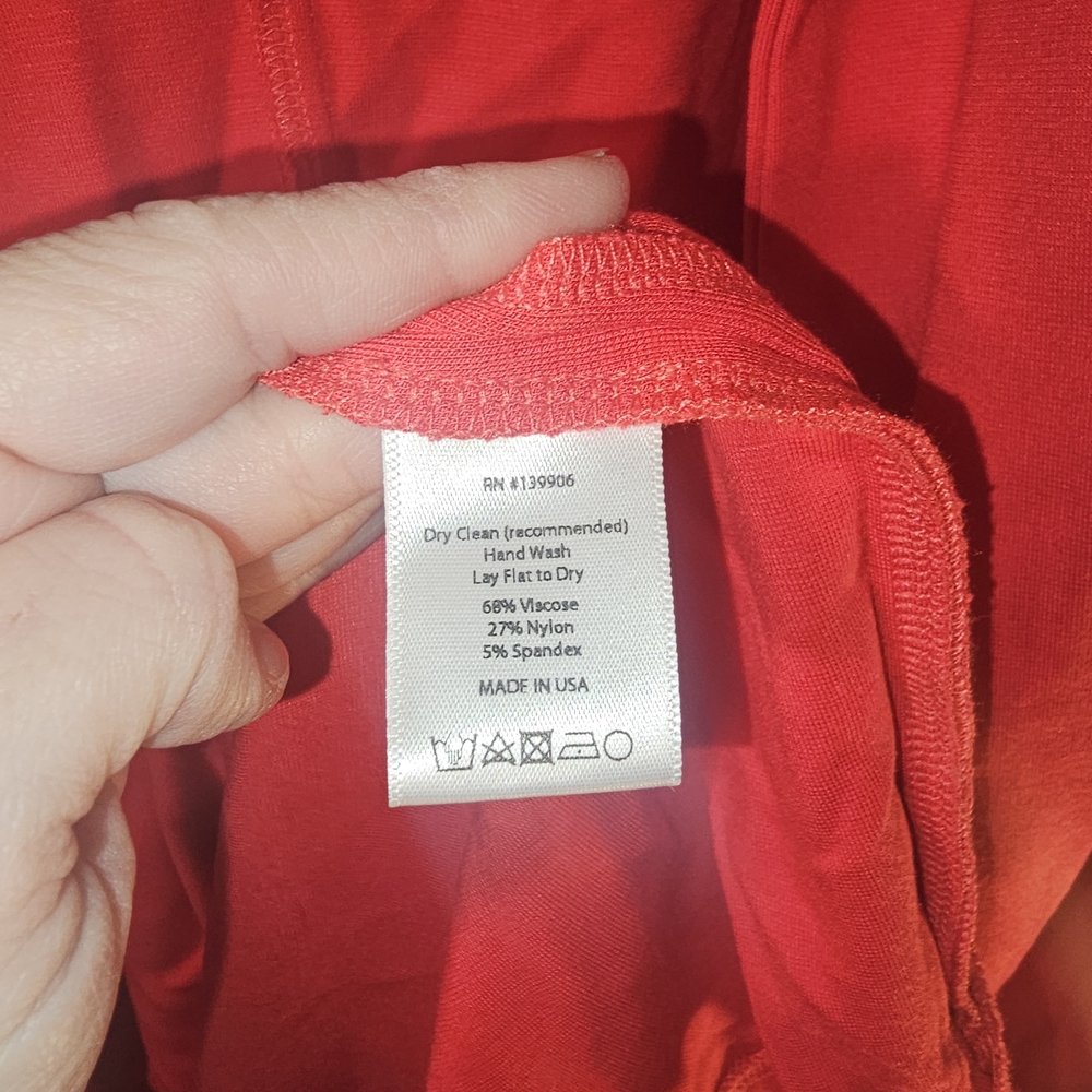 Ripley Rader Coral Smoking Jacket Open Front Cardigan Small - Picture 5 of 5